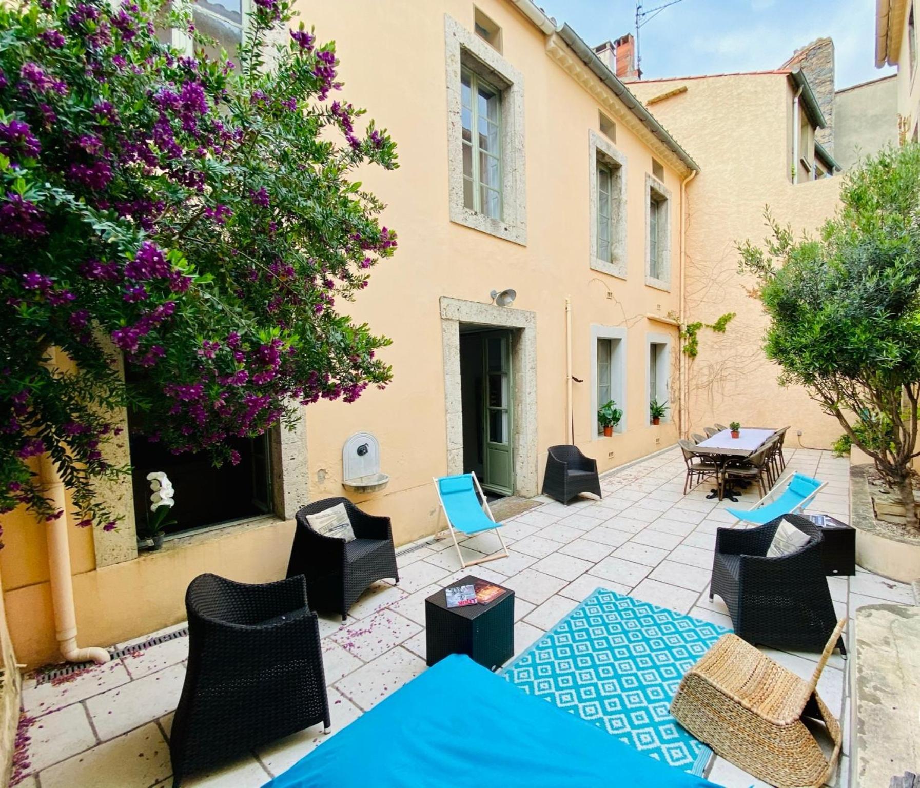 Les Chambres De La Villa Eugenie Lézignan-Corbières Exterior foto